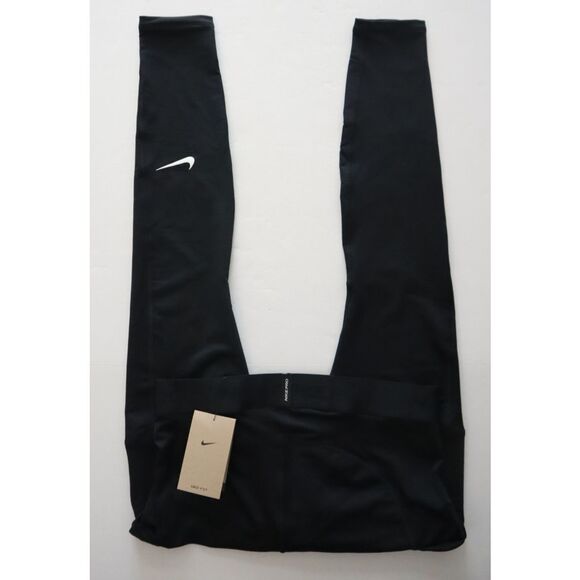 Nike Pro FB7961-010 Men’s Sz L Black Dri-FIT Warm Running Tights - Picture 9 of 15